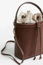 Brown Bucket Bag