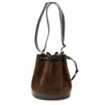 Suede Bucket Bag