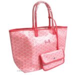 pink goyard bag