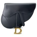 Black Dior Saddle Bag 