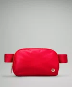 Red Lululemon Belt Bag 